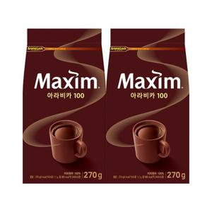 [맥심]맥심 아라비카100 리필용 270g 2개