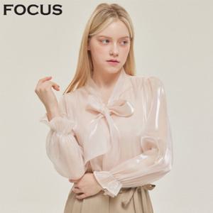 [포커스]포커스 글로시리본넥블라우스_VF4S1BL5091