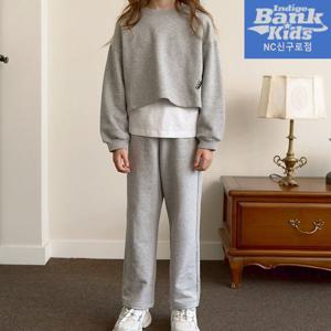 [인디고뱅크키즈]입을때마다 예쁘다고 느껴지는 앤드 부들 와이드팬츠 IKTM23W4E