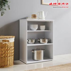 라자가구 비바 엘 800 오픈 수납장 LCU035