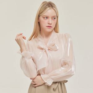 [포커스]글로시리본넥블라우스 PBVFF4S1BL5091