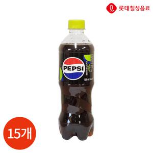 펩시 콜라 제로 슈거 라임 500ml x 15개