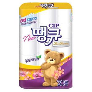 땡큐 데코 프리미엄 화장지 3겹 14m x 30롤