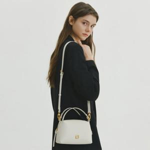 세인트스코트 쿠에로 스몰 토트백 RCR3297 크림