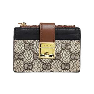 [구찌] 패들락 카드 지갑/블랙/658228 KLQIG 8575