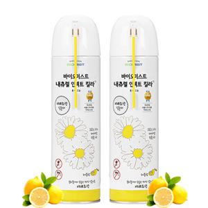 바이오미스트 국화꽃 살충제 내츄럴인섹트킬라 500ml 레몬향x2