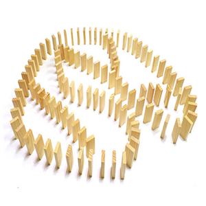 (가베가족)KS0102 큰솔스토밍 원목도미노 100p+보관함