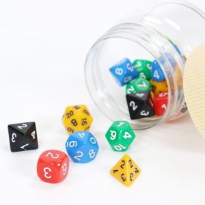 (가베가족)KS5014 다면체주사위학급세트(6종/18개)