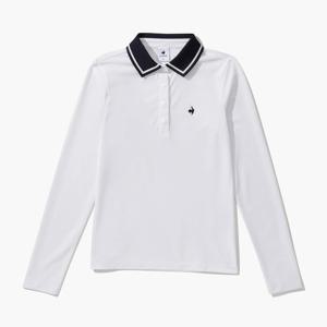 르꼬끄골프 여성 카라 배색 포인트 피케 티셔츠