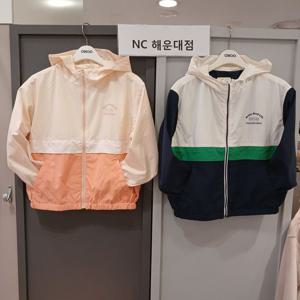 [오후]리버서블 배색 윈드브레이커 OHJA24301