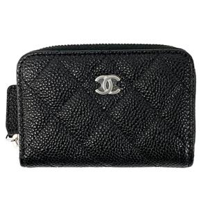 국내 퀵가능 샤넬 AP0216 캐비어 클래식 지퍼 카드 지갑