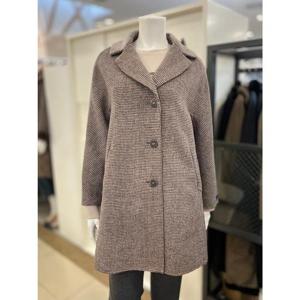 후라밍고 세이브존01 잔체크울하프코트 F30234100