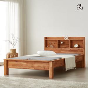 (프레임만)여명흙침대 더참죽 황토볼 02퀸 Q 원목침대