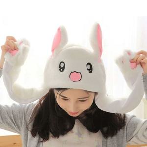 갓샵 움직이는 토끼모자 토끼 귀모자 귀 움직이는모자