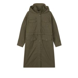 [버커루]여성 디터쳐블 롱기장 야상 JP(B241JP510P)