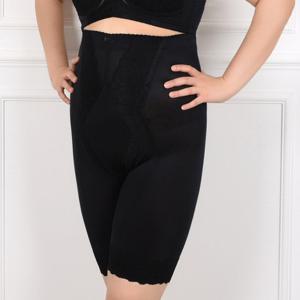 하이웨이스트 복부보정 레이스 쟈가드 빅사이즈 사각거들 0024wf