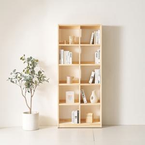 지앤퍼니 노마 뉴송원목 5단 일반형 책장