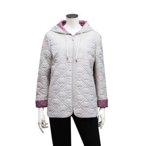 [최복호]다이아 퀼팅 후드 자켓 (A2412101)