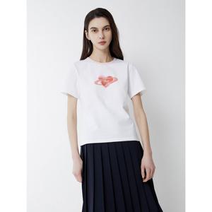 [쥬크]로고 심볼 포인트 기본 티셔츠 (Z242PSM101)