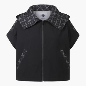 (가격인하) [데상트골프] 여성 패턴 판초 바람막이