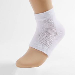 뒤꿈치케어 젤 발패드 2세트 화이트 갈라짐 보습양말