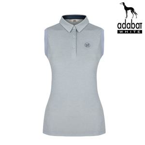 아다바트화이트 여성 슬리브리스 270 GR 골프티 나시