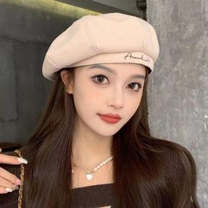 [라일리] Rly 영문포인트 알바모자 화가모자 바리스타 카페 베레모