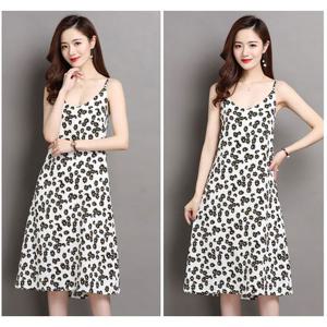 여름원피스 여자 데일리 편한 예쁜 A라인 끈 나시 원피스 치마