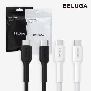 벨루가 하이웨이브 100W PD C to C타입 1.5M 케이블(벌크형)