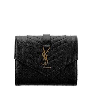 [생로랑] (651028 BOW91 1000) 여성 모노그램 반지갑