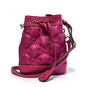 GUCCI구찌 GG 마몬트 마틀라세 스몰 버킷백 728231 5422