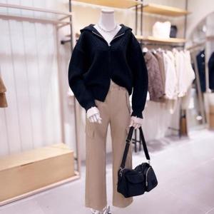 [시에로]SH4KTFW481_투웨이 집업 후드 가디건