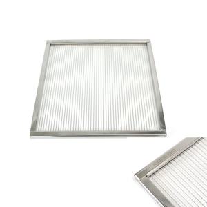 숯불구이팬 업소용 실석쇠 줄줄이 사각불판 320 고기불판