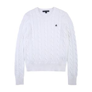 [브룩스브라더스] BB_[여성] 코튼 케이블 스웨터 (화이트) (BBWRWF9069AES)