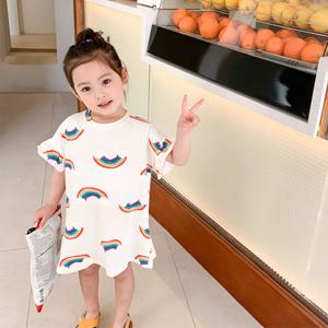 [베이비맥스] 무지개 프릴 원피스 R3687