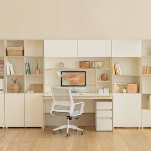 플레인 책상 세트 리뉴 1400 2colors