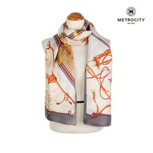 [메트로시티(스카프)]플리닝 실크 스카프 MSSD-3008