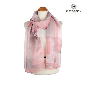 [메트로시티(스카프)]멜로링 실크 스카프 MSSD-3011
