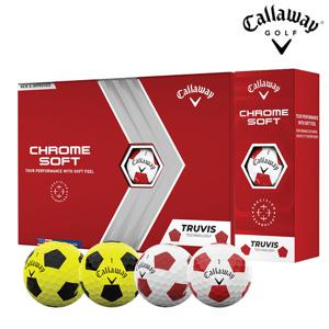 [캘러웨이] 크롬소프트22 트루비스 3피스 골프공 12구
