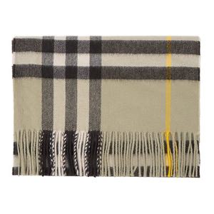 [로로모다] 버버리 자수 캐시미어 공용 머플러 / 8077886