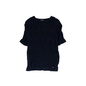 [엘러브] 샤넬 21A 플리츠 티셔츠 M 블랙 4ET0116