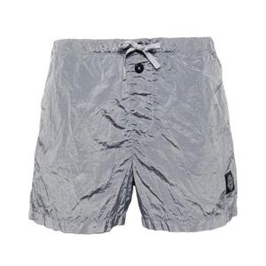 국내 스톤아일랜드 8015B0643 메탈 스윔 쇼츠