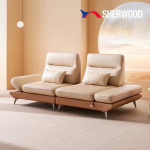 드벨리 3인용 이태리 천연통가죽 기능성 스윙 소파