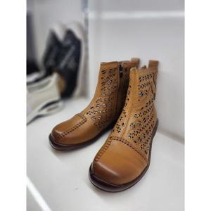 리바디 세이브존03 천연소가죽 미씽 썸머부츠 4.5cm SAV2023RV0252