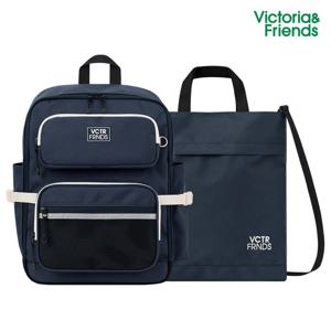 [고학년 책가방 2종세트] 점프업_캄네이비 (UGJSNY2S)