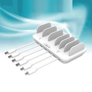 멀티충전기 ji 613 6포트 올 퀵차지 3.0 고속충전기 급속충전기