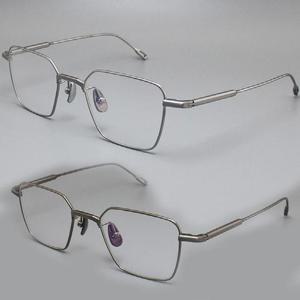 WB-07100 초경량 4종 일본 순수티타늄 사각 안경테