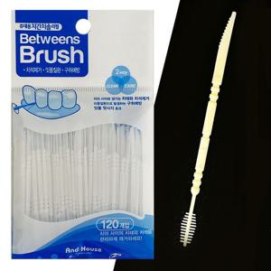 이쑤시개 우일 휴대용 치간칫솔 리필 120P