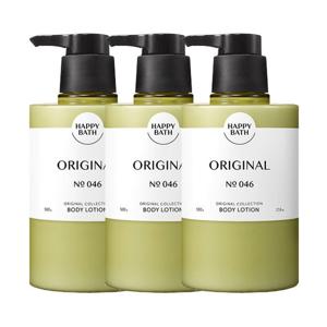 [해피바스]해피바스 오리지널 컬렉션 바디로션 오리지널 500g x3
