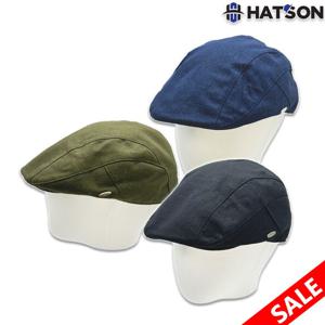 [햇츠온]남여공용 피에르가르뎅 린넨혼방 헌팅캡 모자 CP91-706